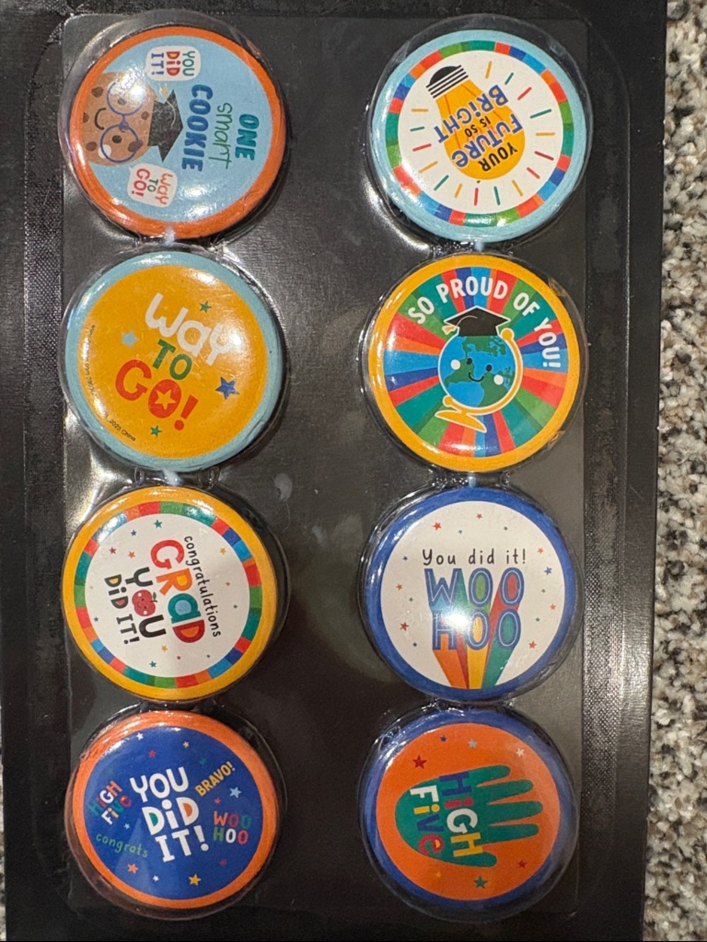 Kids Drawstring Backpack + Reward Buttons Set - Picture 5 of 5